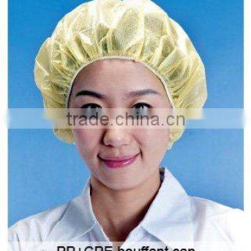 disposable surgical nonwoven bouffant cap