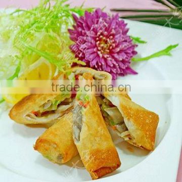 Frozen cocktail spring roll food