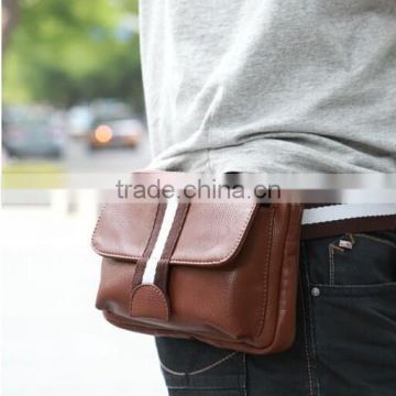 New disigner Men's Travel Bags Leather Shoulder Belt Waist Bag