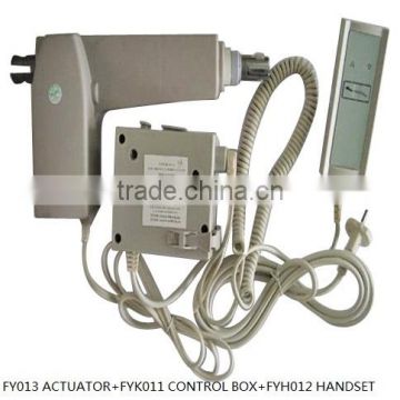 Latching linear push pull solenoid actuator