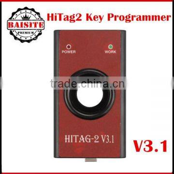 High quality Red color hitag2 transponder programmer V3.1 latest version hitag2 key programmer on hot sales