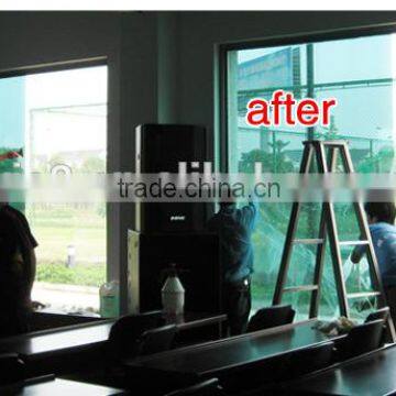UV Light Rejected Green and Silver Window Treatment Glass Film photo-3