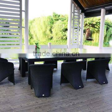 Outdoor rattan furniture