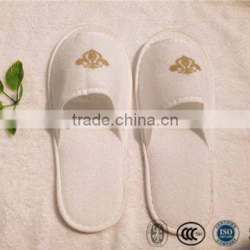 Cheap Hotel Poly Terry Cloth Hotel Slipper Open Toe