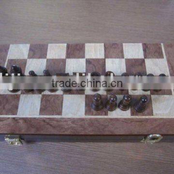 Wood Folding Chess Set / wooden chess set / Chess Games