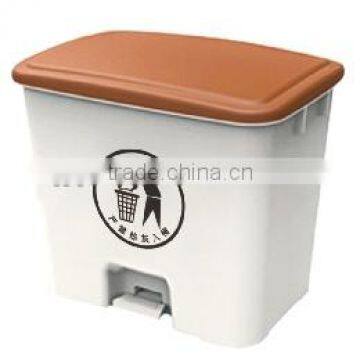 30L High quality plastic dustbin with TWO COMPARTMENTS, waste bin, trash bin, rubbish bin, garbage bin, Classified trash can