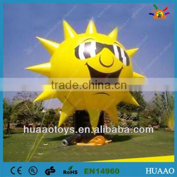 2014commercial inflatable sun model for advertising