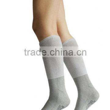 whilte long diabetic sock