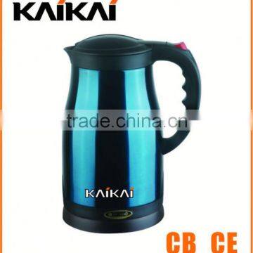 Commercial gas armoured glass electric kettle