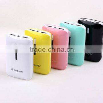 For iPhone External Battery Charger with Capacity 7800mAh