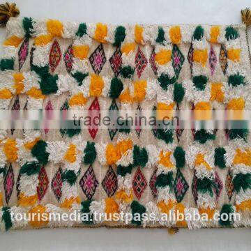 Vintage Cushion of Moroccan Wedding Blanket Pillow Covers 58cm x 46cm photo-1