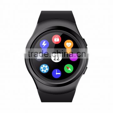 Newest Heath Monitor Smart Watch round Full Circular Reminder Pedometer Sleep