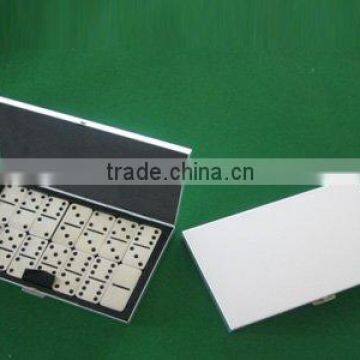 mini Metal Domino with dots including 32pcs