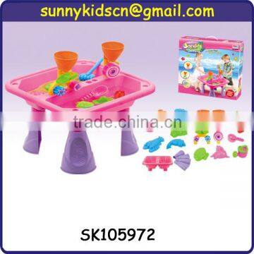 colorful sand beach toy cart beach desk for wholesale