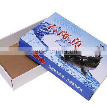 Customized Wax Carton Boxes for seafood