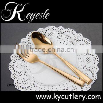 Gold Polishing Flatware,gold Cutlery Set Stainless Steel Dinner photo-2