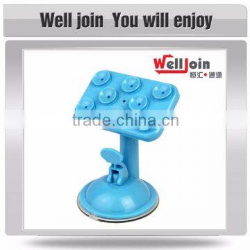 Wholesale colorful silicon vehicle sucker phone support