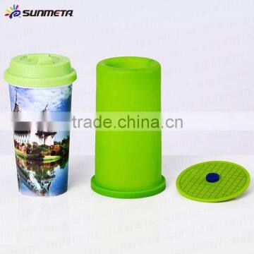 Sunmeta sublimation silicon clamp for straight cup made in china