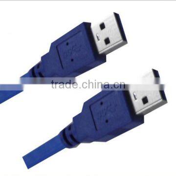 Flat USB 3.0 OTG cable AM to AM cable