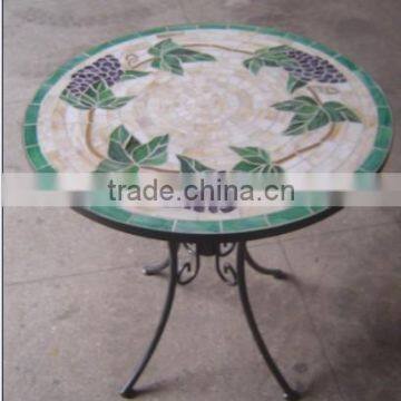 table mosaic metal in china