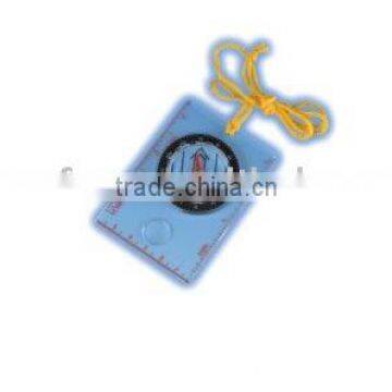 plastic map compass liquid filled