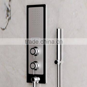 Cebien 'Lux' - LED shower set with rain shower head, hand shower & waterfall faucet