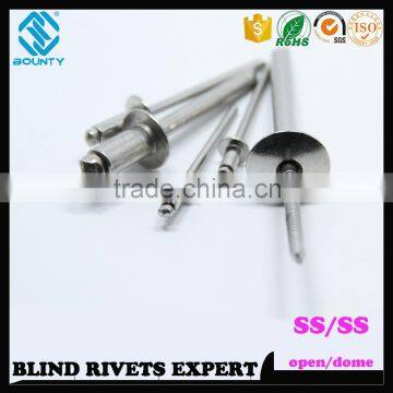 OPEN TYPE NONMAGNETIC BLIND RIVETS