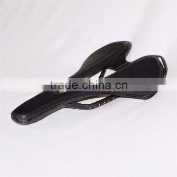 Hot sale carbon fiber racing bike saddle for men