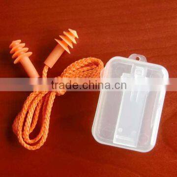 4-layer CE approved safety soundproof TPR or silicone ear plugs