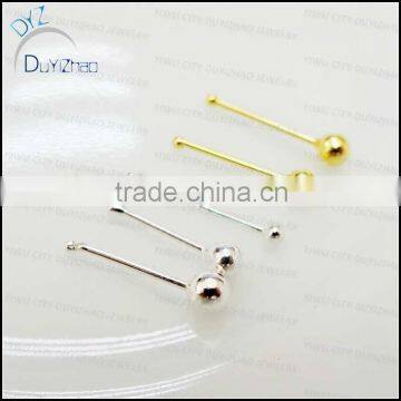 sterling silver nose pin piercing jewelry