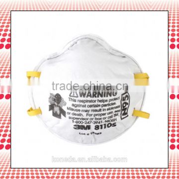 3M n95 8110S non-woven face mask, 3m industrial protective dust mask