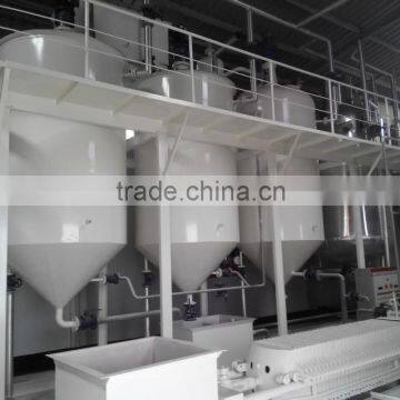 Hot in Indonesia! crude coconut oil refining equipment with low price