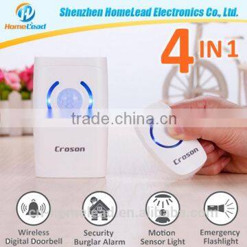 China Manufacturer Hot Sale Long Range Wireless Doorbell For Apartments