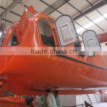 6 Persons ABS/BV/CCS Fiberglass Enclosed Life Boat