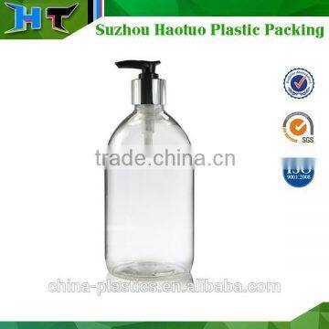 Suzhou 250ml PET empty lotion bottle