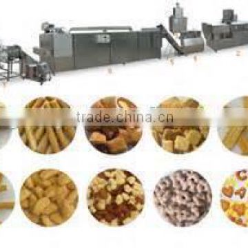 High quality soya bean protein nuggets processing line