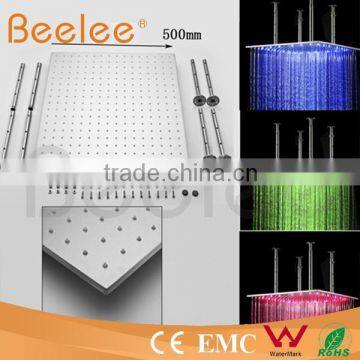 LED Bathroom Wall Mounted Rainfall Shower Set photo-4