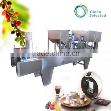 High reliability Gusset Pouch k cup/nespresso coffee capsule filling machine