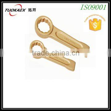 Mechanical hand tool striking box wrench non sparking tool