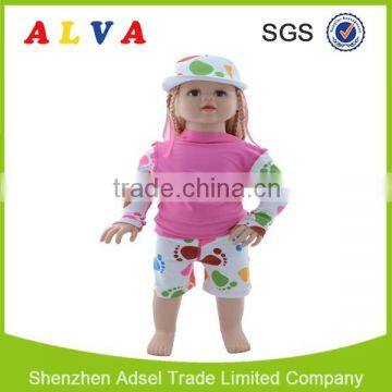 2015 Hot Sale Alva Girls Rash Guards for Kids UPF 50+ Baby Sun Protective Clothing