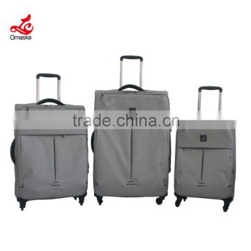 Baoding fashionable grey nylon oxfords used luggage for men