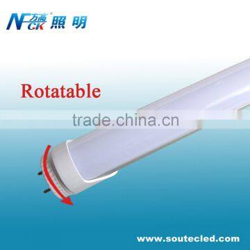 ShenZhen fatory CE ROHS 600mm 900mm 1200mm 1500mm rotatable 180 degree LED tube light