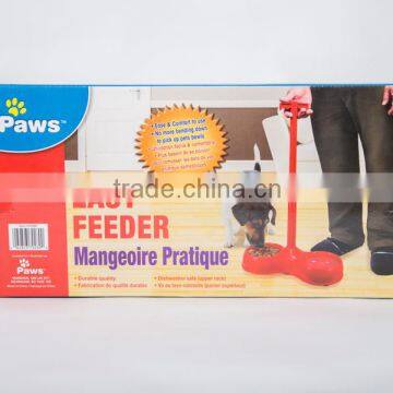 Best Seller Easy Feeder Double Plastic Pet Bowl photo-4