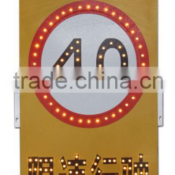 Can be Customized LED Speed Limit Sign