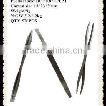 2014 Unique Design Stainless Steel Tweezers with Two Tip Style