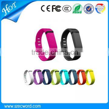 2015 Fitbit Flex Wristband Wireless Bracelet with Clasp Replacement Wristband Activity and Sleep Tracker Bluetooth Smart Watch