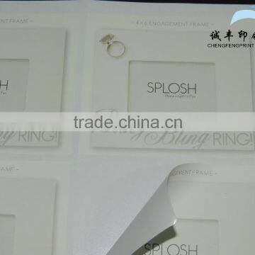 Adhesive Paper Stickers With Beauty Design Logo Printed Labels photo-3