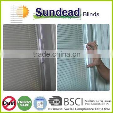 Blinds for Windows With Energy Save Feature Cordless Sliding Magnetic Tilt and Lift System Good for Sliding Glass Door photo-4