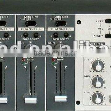 Professional DJ audio mixer Control 5.2