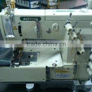 3 needle double chain stitch sewing machine for lap seaming ATR-1503PTF Kansai Special Sewing Machine Type